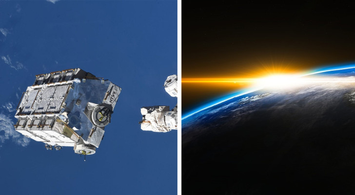 ISS skickade ut en enorm last med förbrukade batterier i rymden: den har nu landat på Jorden