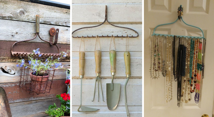 Old garden rakes: 12 brilliant ways to recycle them creatively