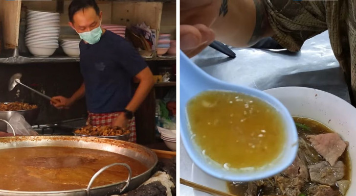 I Thailand kan man äta en 50 år "gammal" soppa: den har kokats i 3 generationer