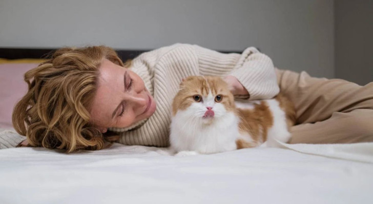 Avere un gatto può avere effetti benefici per la salute e aiuta a diminuire lo stress