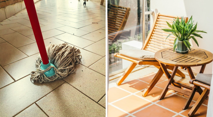 Spring cleaning for the balcony: make your outdoor flooring gleam again with these simple cleaning methods