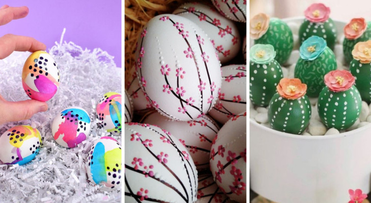 14 spunti e tecniche diverse per decorare le tue uova di Pasqua a mano