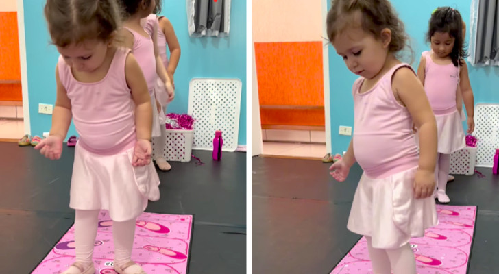 Tanzunterricht: Eine kleine Ballerina verzaubert das ganze Netz mit ihrer Anmut