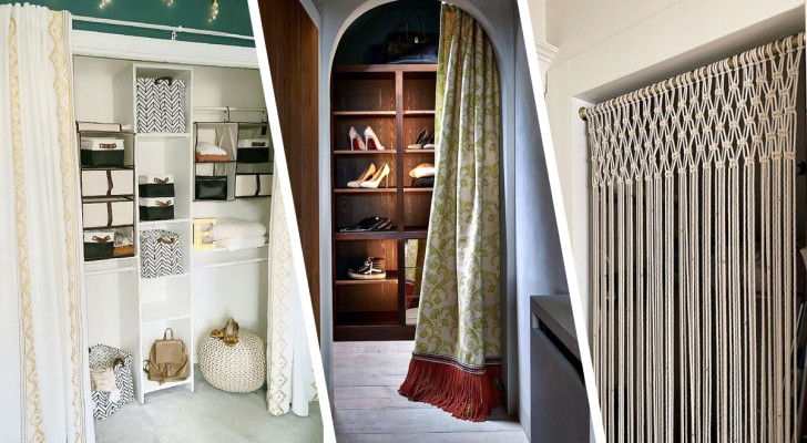 Armoire à rideaux : ces 13 idées vous permettront d'avoir une armoire unique et originale 