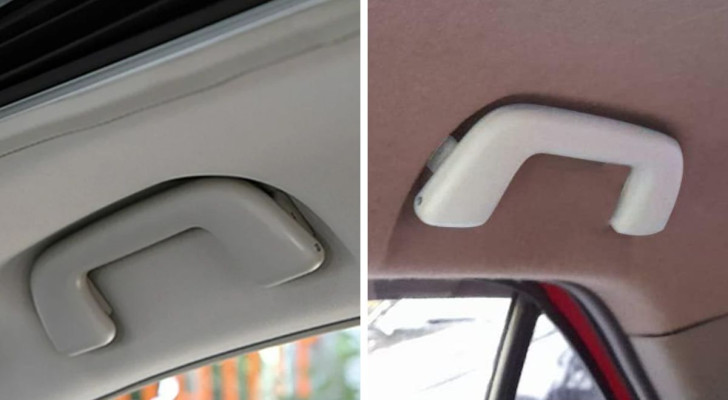A cosa servono le maniglie sopra i finestrini delle auto? Non a tenersi in curva o appendere i vestiti