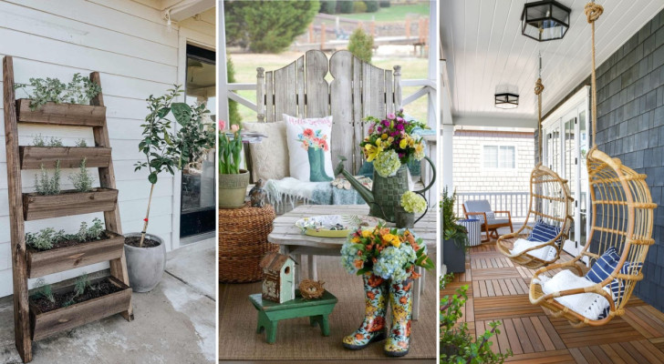 Decorating the front porch: 18 interesting ideas to consider