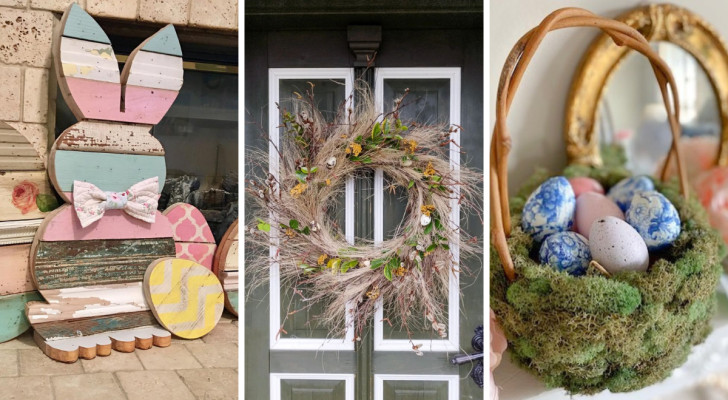 12 irresistibili spunti per decorazioni di Pasqua in stile rustico