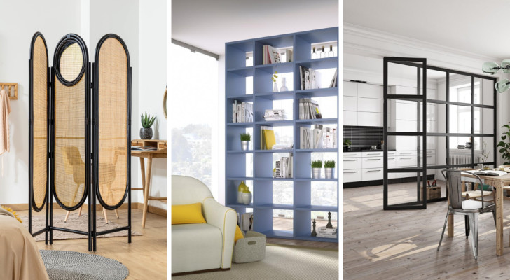 Divisori per le stanze: 7 categorie di articoli per arredare e creare spazio in casa