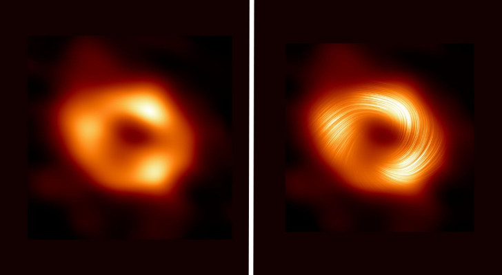 La nuovissima foto che ritrae il buco nero al centro della Via Lattea: è già entrata nella storia