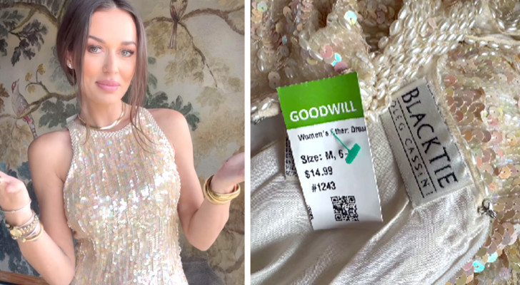 Sie kauft ein gebrauchtes Kleid für nur 15 Dollar und entdeckt dann, dass das Kleidungsstück eine Geschichte zu erzählen hat