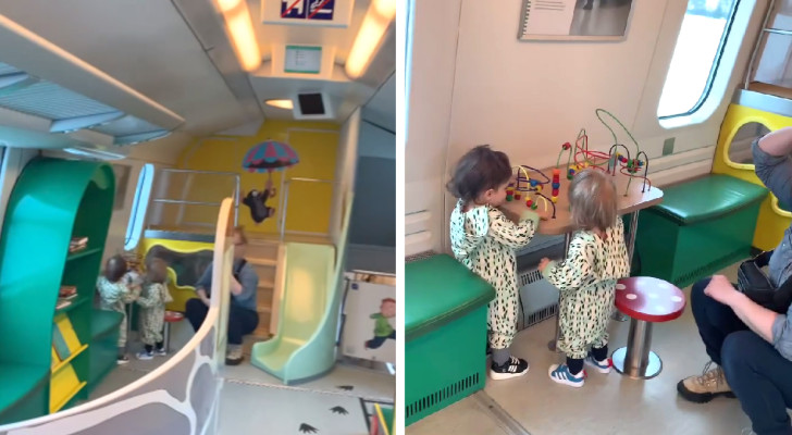 I Finland finns det en riktig lekplats på tågen: "att resa med barn är inte längre ett riktigt helvete"