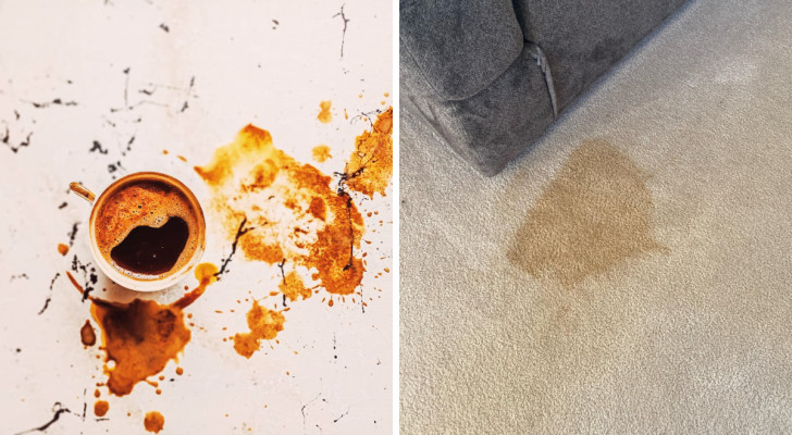 Koffievlekken op vloerkleden: verwijder ze met eenvoudige huismiddeltjes
