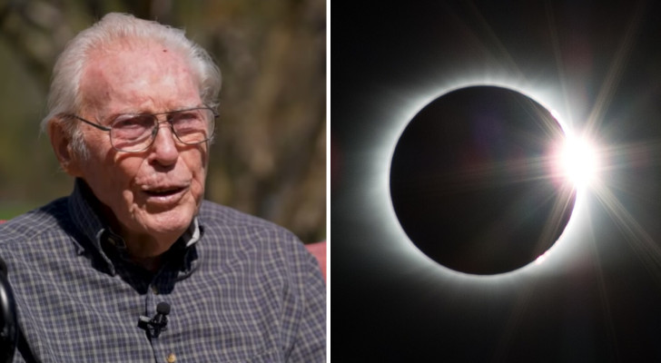 Cacciatore di eclissi di 105 anni sta per vivere la sua 13° esperienza: "Vi spiego come ammirarla"