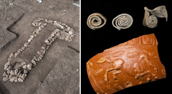 Ett exceptionell romerskt villakomplex har upptäckts på en byggarbetsplats i Storbritannien: utgrävningarna pågår