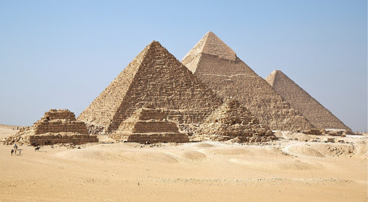 Le piramidi di Giza in Egitto