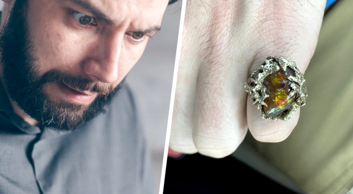 Anello acquistato presso il mercatino dell'usato