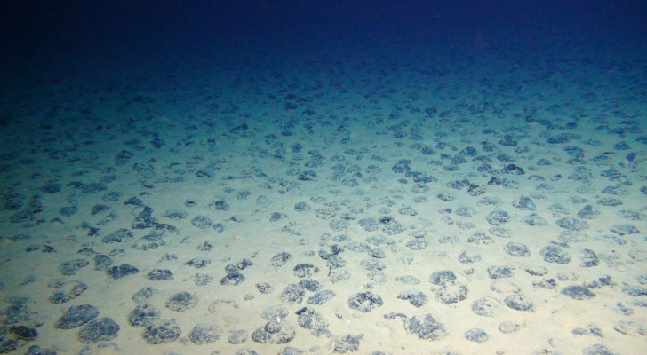 Zuurstofproducerende polymetaalknollen in de diepten van de Stille Oceaan