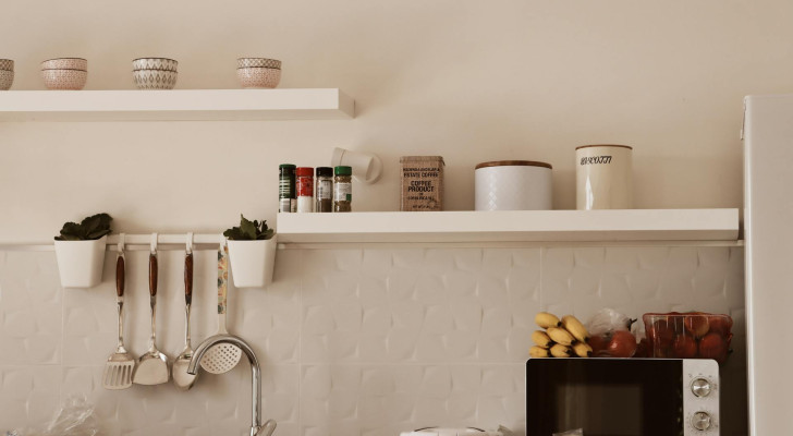 kitchen shelves