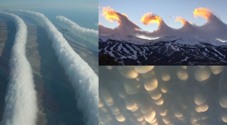 Le nuvole non sono tutte uguali: ecco alcuni tipi che solo i più fortunati vedranno dal vivo