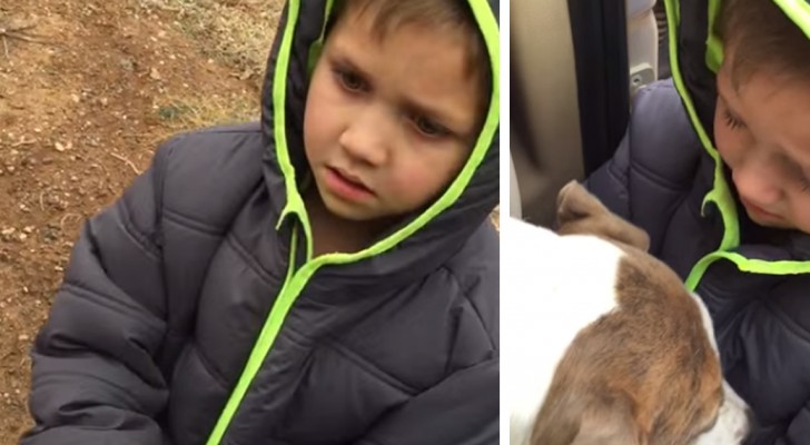 Il retrouve son chien après un mois: sa réaction laisse tout le monde sans voix