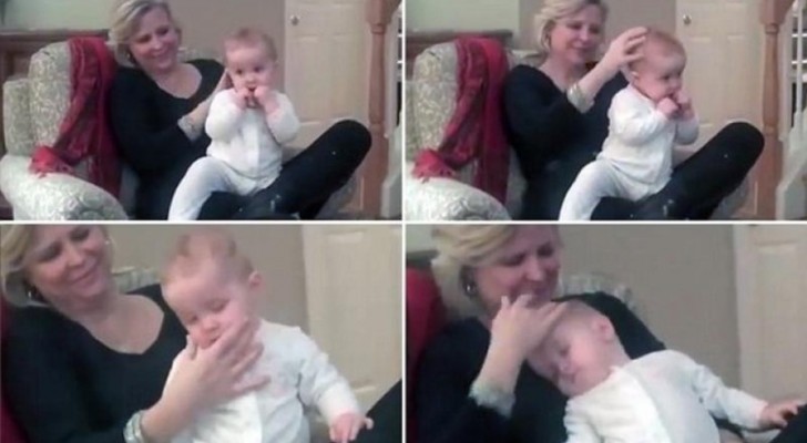 Une maman montre comment elle réussit à endormir son bébé... En moins d'une minute!