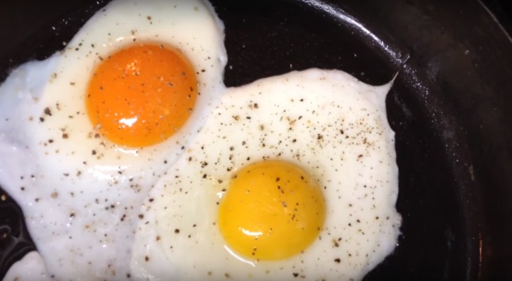 Only one of the two eggs came from a free range farm -- Can you tell which one?