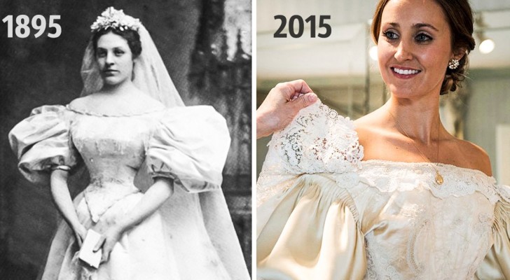 Alle bruiden van deze familie zijn getrouwd in dezelfde jurk: zo ziet de jurk er na bijna 120 jaar uit