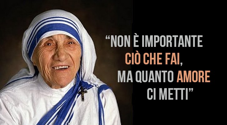 Questi semplici consigli di Madre Teresa potrebbero rivoluzionare il mondo