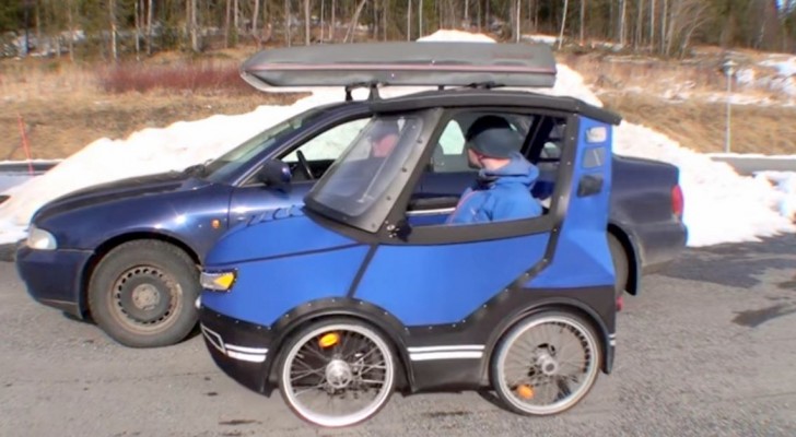 Everyone thinks it's a small car! --- But wait until you look inside ...