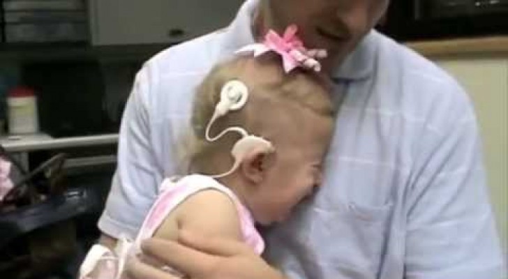 She hears her mother's voice for the first time! --- Her reaction will bring tears to your eyes!