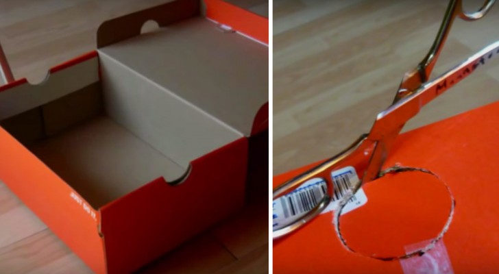 Transform a simple a shoe box into an iPhone/iPod projector! 