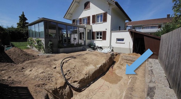Una famiglia svizzera impiega un anno per "rinnovare" il giardino. Il risultato è a dir poco strepitoso