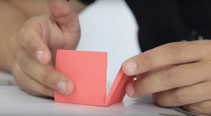 Start by folding construction paper --- and create a magical effect!