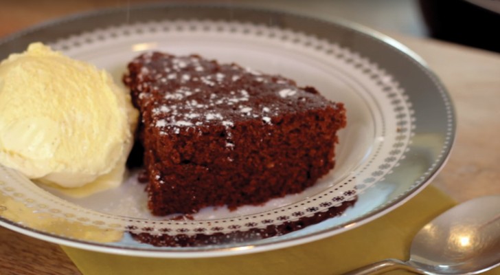 Tienen 8 minutos libres? Son suficientes para preparar esta encantadora torta de chocolate!