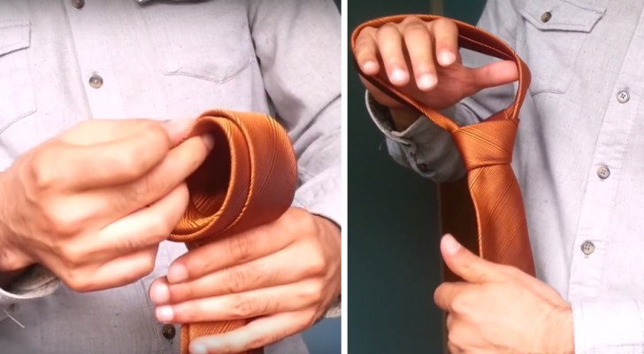 This is the ultimate life hack --- Tying a tie in less than 10 seconds!