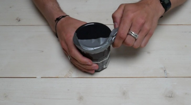 How to open difficult glass jar lids with duct tape --- with ease!
