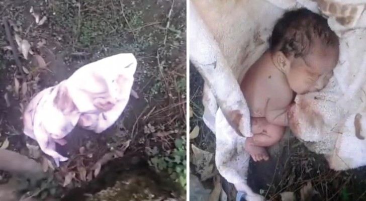A heartwarming story of an abandoned baby rescued in time!