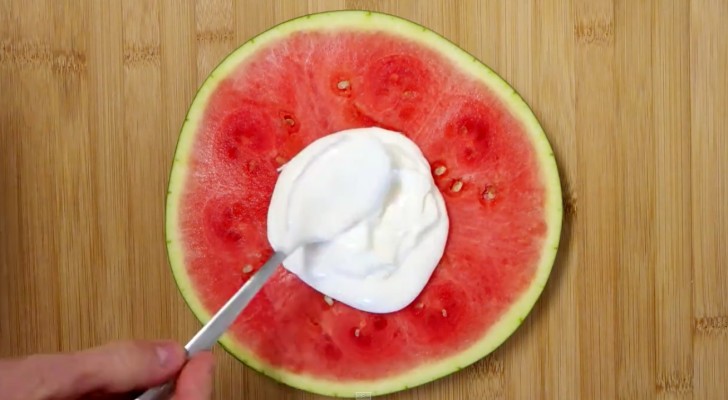 Ein Rezept, um die Wassermelone noch einladender zu machen...Eine ideale Zwischenmahlzeit