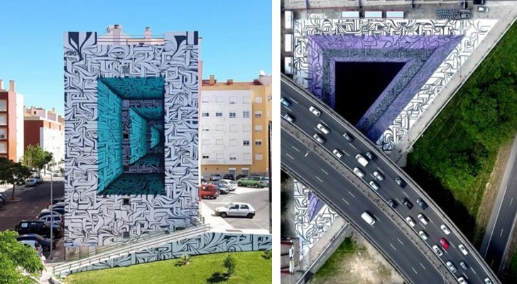 La street art incontra l'illusione ottica: così nascono i graffiti monumentali della periferia parigina