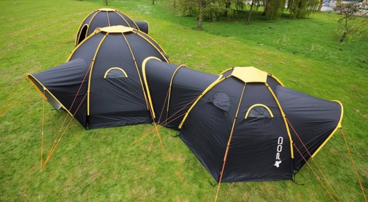 Camping mit der Familie oder mit Freunden? Mit diesen Zelten kannst du ein kleines Dorf aufbauen