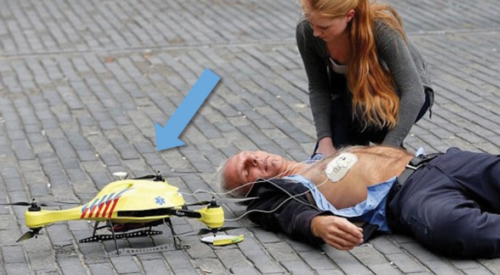 Redden binnen een recordtijd: het project van de drone - Ambulance voor hartaanval slachtoffers