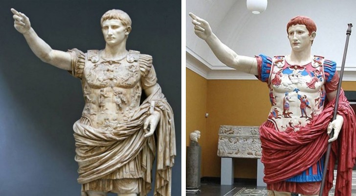 La vraie apparence des statues de marbre antiques : vous y attendiez-vous?