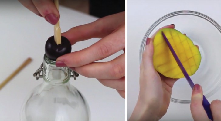 Here are six ingenious ways to peel fruit quickly and without waste!