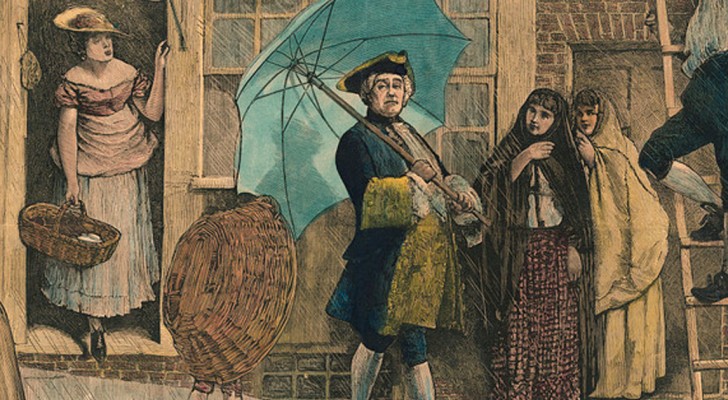 Fu il primo ad usare un ombrello per le strade di Londra nel 1750: ecco cosa gli accadde