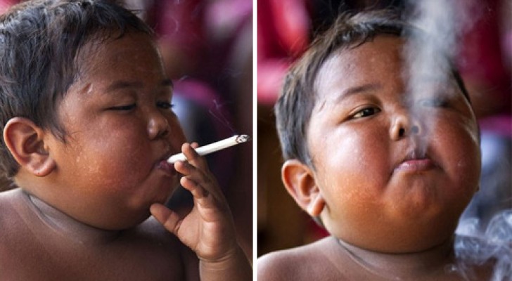 Remember the kid that smoked 40 cigarettes a day? 
