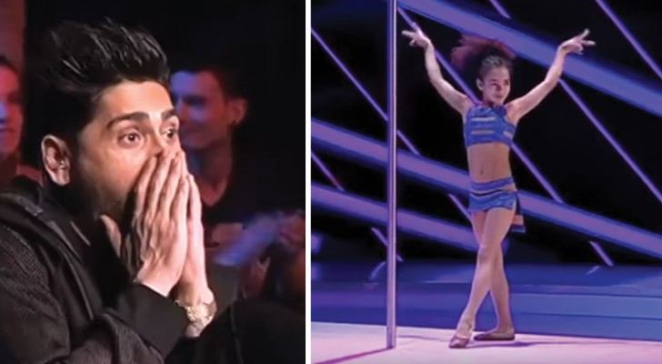 8 anos e uma performance diferente: as acrobacias desta menina deixam de boca aberta!